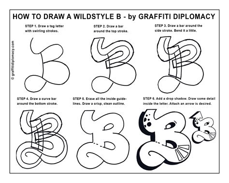 how to draw graffiti letters